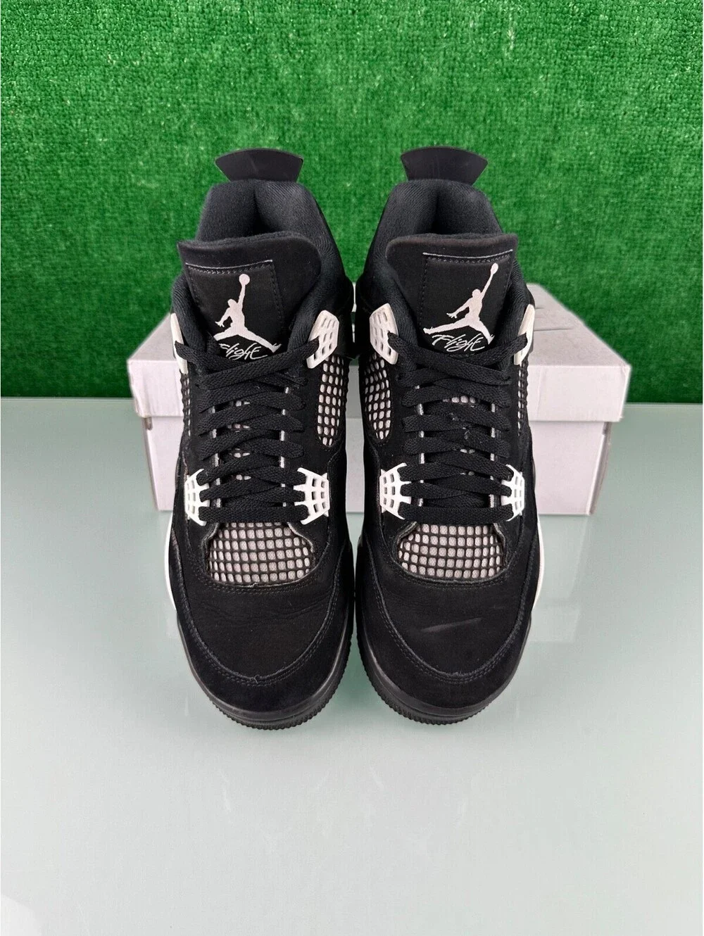 Size 10 - Air Jordan 4 Retro White Thunder